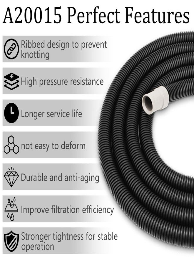 Shahn A20015 Ribbed Hosing Replacement for Fluval 306/307/406/407/305/405 Canister Filter replacement parts - Image 5
